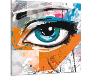 GLASPLATTE FÜR KÜCHE 60x65 Eye