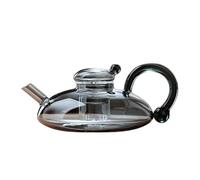 Glass Teapot Infuser, Blooming Tea Pot, Stovetop Safe Kettle, Tea Maker Set, Glass Tea Kettle, Elegant Glass Design Stovetop and Microwave Safe Easy to Clean for Loose TeaLeaf