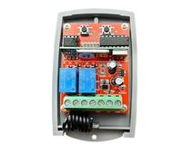 Glayent Récepteur Universel de Télécommande de Porte de Garage 433 MHz 12 V-24 V, Ouvre-Porte Électrique 433,92 MHz, Code D'Apprentissage Roulant