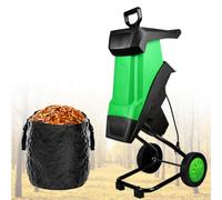 GLBMXDD Broyeur de Branches électrique 2400 W, diamètre de Coupe 39 mm, Niveau sonore 110 DB, pour Branches d'arbres, Jardin et terrasse. 20mCable