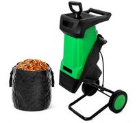 GLBMXDD Broyeur de Branches électrique, diamètre de Coupe 39 mm 30mCable | Broyeurs et déchiqueteuses de jardin, pour les déchets de jardin, les branches et les feuilles mortes, usage domestique