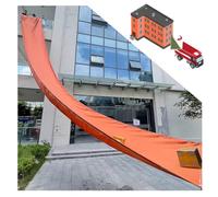 GLDYTVF Goulotte en Toile renforcée - 2 x 26 m, bâche Orange, convoyeur de manutention de Marchandises, résistant aux déchirures, pour Le déchargement d'entrepôts et Les Applications sur immeubles d