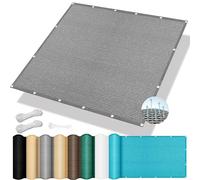 GLDYTVF Voile d'ombrage Premium 280 x 340 cm, Protection UV 98%, résistante aux intempéries et Durable, idéale pour Jardin, terrasse, Piscine ou Balcon, Couleur Gris Clair.