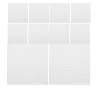 GLEAVI 1000pièces Pastilles Adhésives Transparentes Double Face Ruban Nano Repositionnable sans Trace Autocollants Amovibles pour Loisirs Créatifs Décoration Murale et Fixation