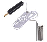 GLEAVI 15 Pièces Mini Perceuse Électrique sans Fil Professionnelle USB Portable en Acier Noir, Outil Rotatif Polyvalent pour Bricolage et Projets Maison, Nettoyage et Soin des Ongles