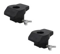 GLEAVI 2 Pièces Positionneur de Guide de Meulage pour Mini Perceuse en Acier au Carbone Finition Précise et Installation Facile, Adapté aux Surfaces Plates et Inclinées à 90 et 45 Degrés