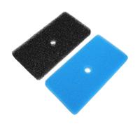 GLEAVI 2pièces Lot de Filtres de Bassin Réutilisables Éponge Interne Compatible pour Filtration Aquarium Extérieur Koi et Fontaine