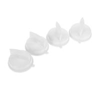 GLEAVI 4pièces Bouton De Minuterie Réglable Pour Four à Micro-ondes Remplacement Pour Cuisinière Et Chauffage Commande Mécanique Pour Cuisine