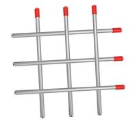 GLEAVI 6 Pièces Support Acier Inoxydable pour Égouttoir de Bouteilles à Vaisselle Bâtons Insertion pour Bouteilles Verre Rack de Drainage pour Cuisine