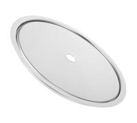 GLEAVI Anneau D'adaptation Anneau de Diffusion de Chaleur Solide et Pratique en Acier Inoxydable Argenté Kit pour Réparation de Table de Cuisson à Induction pour Plaque à Induction