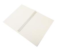 GLEAVI Bloc-notes à Spirale Blanc A5 en Papier, Facile à Transporter, Cahier de Prise de Notes pour Étudiants et Travailleurs de Bureau