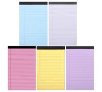 GLEAVI Bloc-notes de Brouillon A5, Papier Ligné, Reliure Forte | Usage Bureau et Apprentissage, Format Compact, Tri Facile, Écriture Nette sans Bavure