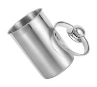 GLEAVI Bocal Hermétique en Acier Inoxydable 1350Ml avec Couvercle Récipient Cuisine Cylindrique Inox pour Stockage Farine Céréales et Thé Boîte de Rangement Solide pour Garde-Manger