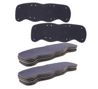 GLEAVI Doublure de Casque de Chantier Noire en Éponge Confortable et Respirante, Bandeau Anti-Transpiration Design Antichoc, Lot de 12 Pièces pour Accessoires de Sécurité