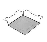GLEAVI Étagère D’Angle Suspendue en Fer pour Plantes, Structure Robuste, Noir, pour Salon et Entrée, Rangement Décoratif
