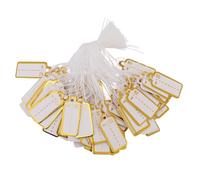 GLEAVI Étiquettes de Prix Pratiques et Faciles à Utiliser en Papier Lot de 500 pour Bijoux Ficelle Adaptées pour Colliers et Bagues en Supermarchés et Épiceries