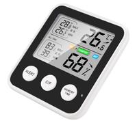 GLEAVI Hygromètre Intérieur Numérique Précis Thermomètre Intégré, Stabilité Élevée, Facile à Installer, Matériau Abs, pour Usage Domestique ou Industriel Plusieurs styles