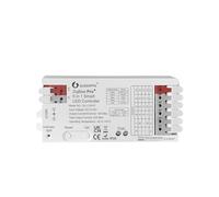 GLEDOPTO ZigBee Contrôleur LED 3.0 5 en 1 12-24 V CC, RVB + CCT RGBW RVB CCT, 20 A au total, pour bandes LED, compatible avec Hue Bridge, Alexa ZigBee, Zigbee2MQTT (Pro+ 5 en 1)