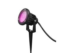 GLEDOPTO ZigBee PRO Série Projecteur de jardin pour éclairage extérieur avec lumière couleur et lumière blanche RGB-CCT Blanc chaud et blanc froid Lampes pour le jardin, arbres et buissons (projecteur