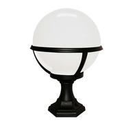 Glenbeigh Elstead 60W E27 sphère blanche lampe sur pied d'extérieur
