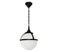 Glenbeigh Elstead blanc E27 60W lampe suspendue sphérique pour l'extérieur