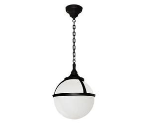 Glenbeigh Elstead blanc E27 60W lampe suspendue sphérique pour l'extérieur