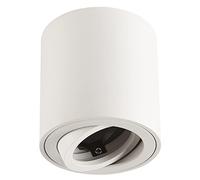 Gleonlux LED spots GU10 plafonniers plat orientable 230V en Saillie Cadre avec douille spot plafond éclairage de plafond aluminium rond blanc downlight luminaire plafonnier salle de bain,salon