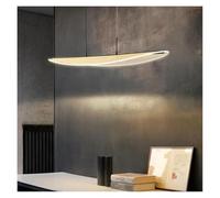GLETSF Lustre LED américain Simple avec Abat-Jour Rond doré, 3 lumières à intensité Variable, idéal pour Salon ou Restaurant, Type 1 lumière 15 W, 3 lumières à intensité Variable