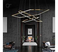 GLETSF Lustre Moderne LED de Luxe Or/Violet, 15 ou 6 Sources Lumineuses, chaîne réglable, Imitation Jade, Verre et Cristal, idéal pour Chambre, Salon ou Villa. Chan, Taille B.