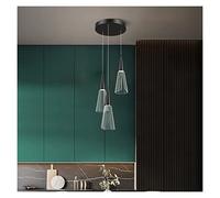 GLETSF Suspension LED Moderne de Style Nordique, Lustre de Plafond Luxueux en Cristal pour Salon et Chambre, luminaire de décoration intérieure, Corps chromé - Diamètre 40 cm, Hauteur 15 cm