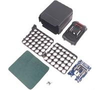 Glewi 30-Cell Plastique Batterie Case Kit pour Li-ion Pack Assemblée Réparation Shell Boîte de Rangement Noir