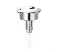 Glewi Bouton de chasse d'eau de rechange en ABS, pour Siamp pour OPTIMA 49 avec couvercle de support, pièce de réparation moderne pour salle de bain (sans couvercle de support)