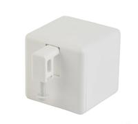Glewi Bouton poussoir intelligent pour SwitchBot pour télécommande intelligente via application, fonctionne avec les lumières, ventilateurs, machines à café, portes de garage (blanc)