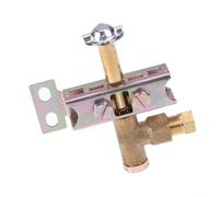 Glewi Brûleur à gaz naturel 3 voies pour lampe pilote Wok 6,5 mm 3 voies | Configuration 2 voies, connecteur de 6 mm, compatible avec le gaz naturel, pression ≤ 30 mbar, allumage stable