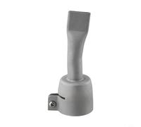 Glewi Buse de soudage à fente plate de 20 mm en acier inoxydable, tête résistante aux hautes températures pour machine à souder en plastique à air chaud, travail en PVC