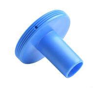 Glewi Connecteur de crépine 11070 pour piscine Intex, adaptateur de raccord de 3,8 cm, pièce filetée en PVC pour raccordement rapide du tuyau dans les petites piscines