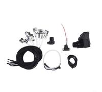 Glewi Kit d'allumage pour barbecue à gaz Charbroil, allumeur électronique 2/4/5 sorties de rechange avec fils pour une utilisation en extérieur (5 têtes)
