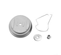 Glewi Kit de plaque inférieure de débroussailleuse pour protection contre les débris de jardin