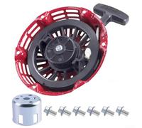 Glewi Lanceur de Rechange pour Moteurs Honda GX120-GX160-GX200 4HP 5,5HP 6,5HP - Assemblage de démarrage avec Tasse et boulons