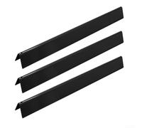 Glewi Lot de 3 plaques chauffantes Weber 7534 en acier émaillé pour barbecues Spirit E-210 ES-210 2007-2012, barbecue de 54,8 cm pour barres aromatisantes