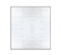 Glewi Tapis de pique-nique double face en feuille d'aluminium, couverture de camping imperméable avec coton perlé, pour la cuisine en plein air, argenté (200 x 100 cm)