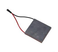 GLFLOW Feuille de générateur de moteur de ventilateur de cheminée 40 x 40 mm Accessoire de chauffage semi-conducteur pour poêle brûleur chauffage pièce de rechange
