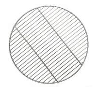GLFLOW Grille de barbecue ronde en acier inoxydable de qualité supérieure pour barbecue en plein air Plusieurs tailles (38 cm)