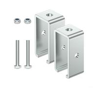 GLFLOW Lot de 2 supports de suspension pour chariot à chenilles pour entretoises de la série 1-58 pour entrepôt et garage
