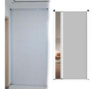 GLFNB Porte Pliante alvéolée à Pousser-Tirer de Hauteur 75 79 83 87 90 94 po, Portes accordéon Blanches pour intérieur et extérieur (100 x 190 cm / 39,3 x 75 po)