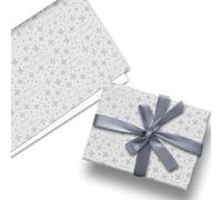 Glick Lot de 3 feuilles de papier cadeau de Noël plié de luxe