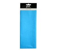 Glick Lot de 4 feuilles de papier de soie Turquoise 750 x 500 mm