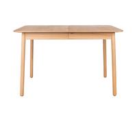 GLIMPS - Table extensible S en bois clair Marron clair
