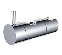 Glissière conique AqvaZone AqvaShower 287711750 pour douche de 24 mm de diamètre, glissière de remplacement avec levier à goupille, chromée