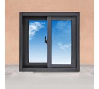 Glissière coulissante horizontale noire en vinyle blanc pour salle de bain 117 x 36 cm en verre trempé amovible, économe en énergie, installation facile